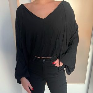 Urban Outfitters - Black Blouse - Small